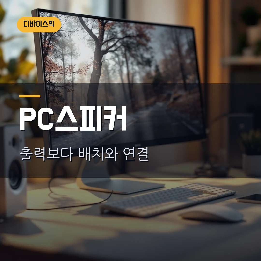 PC 스피커 2채널 세팅 2026 — 사운드바·블루투스 지연보다 먼저 볼 기준