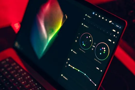 notebook display settings and graphics control app