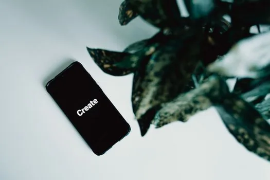 smartphone gallery and cloud backup concept